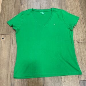 Green Tommy Hilfiger Top Green Size XL
